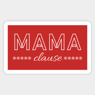 Mama Clause Magnet